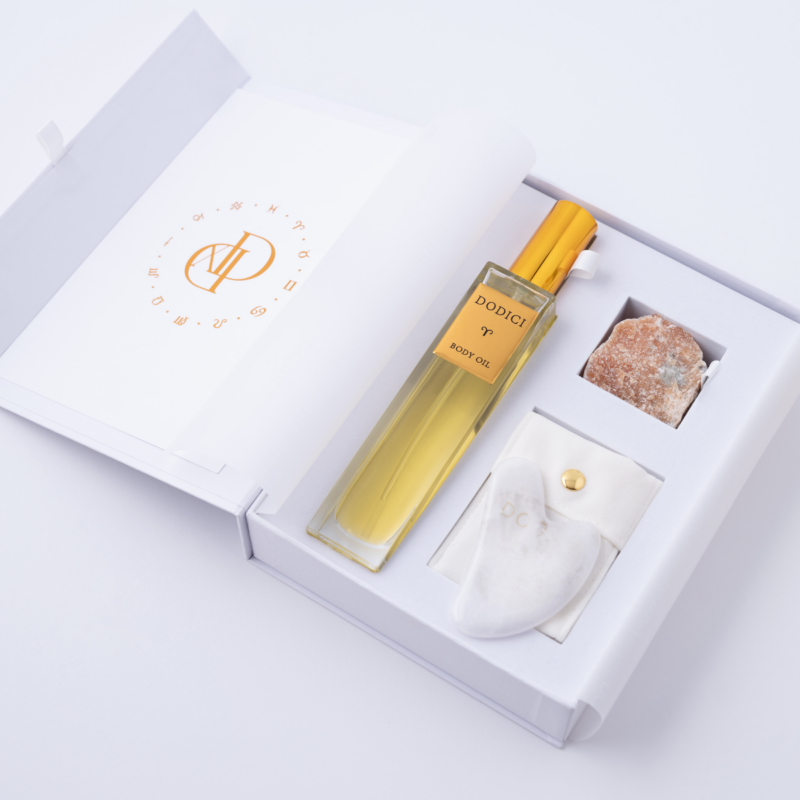 DODICI_Jäär kehaõli_Aries Body Oil Set