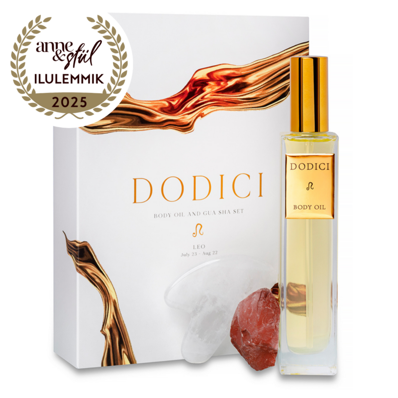 DODICI_Lõvi kehaõli_Leo Body Oil Set