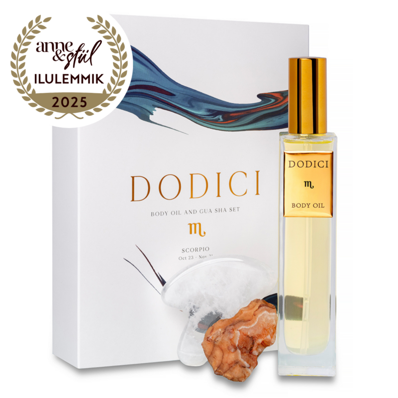 DODICI_Skorpion kehaõli_Scorpio Body Oil Set