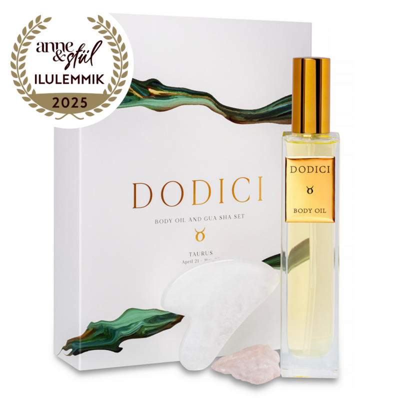 DODICI_Sõnn kehaõli_Taurus Body Oil Set