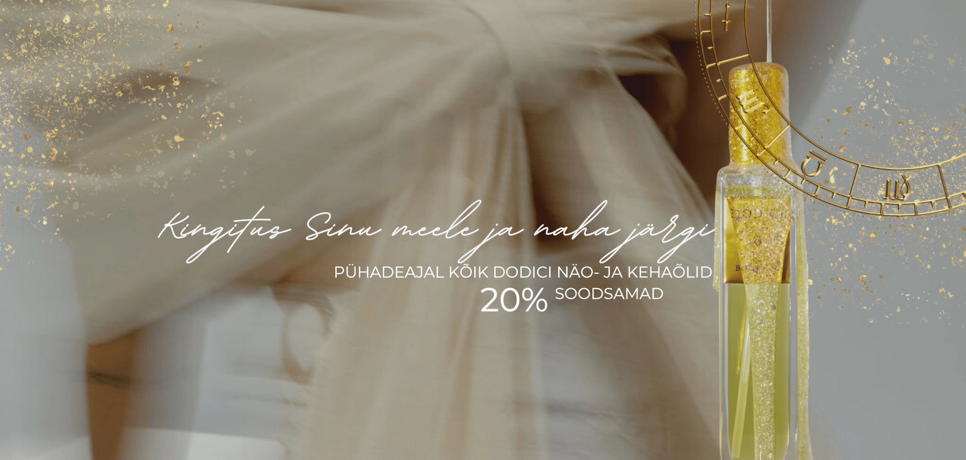 DODICI ASTROLOOGIA ORGAANILINE KEHAÕLI jõulukingitus