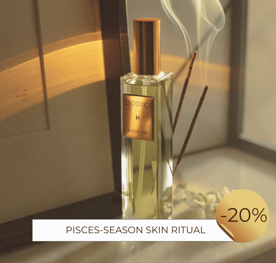 dodici pisces face and body oil