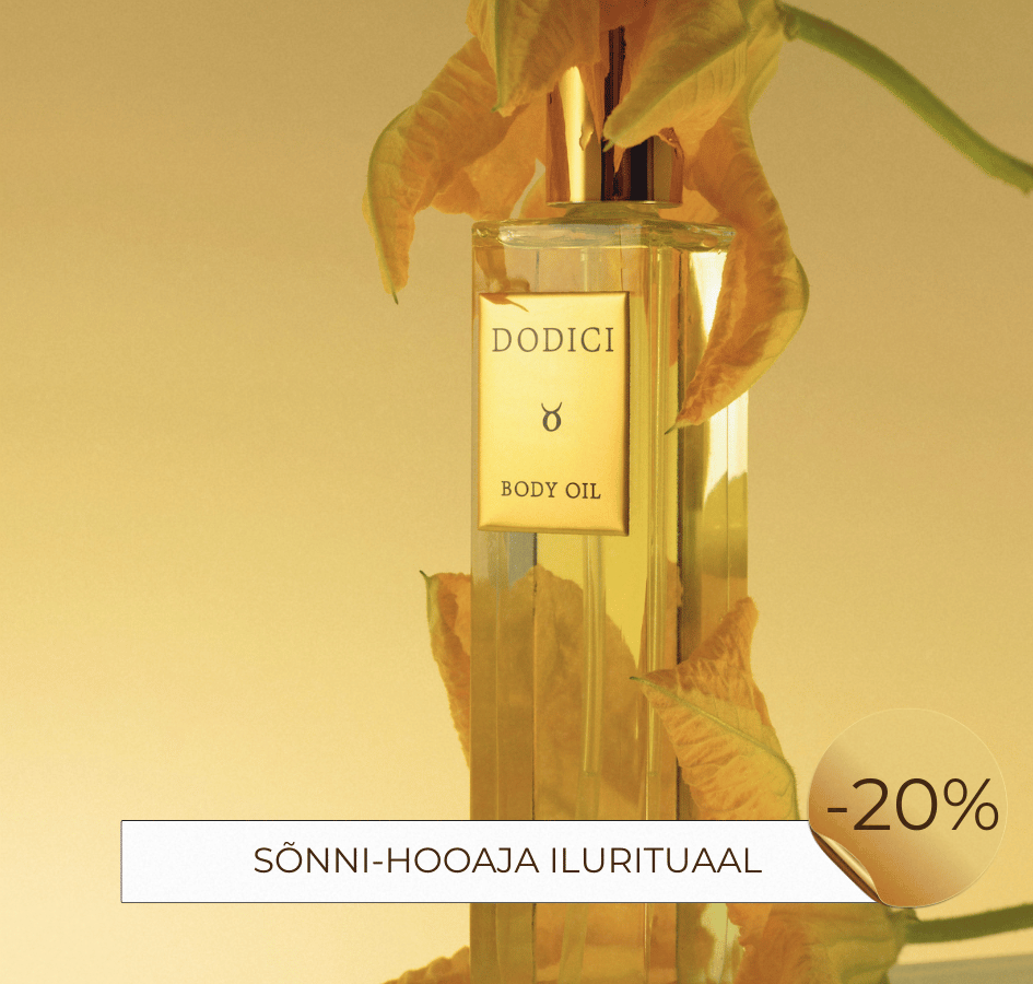 dodici taurus face and body oil